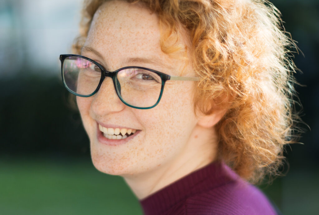 Natalie Menzner, Inhaberin von nm design in Mutlangen im Ostalbkreis