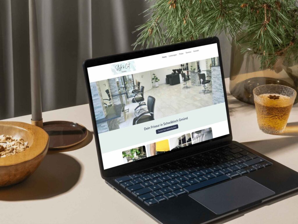 Frisörsalon Teresa Style & Cut Website